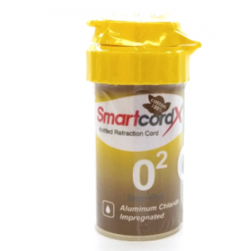 Ретракційна нитка плетена з хлоридом алюмінію Smartcord Х (Смарткорд Х), 00, 254 см