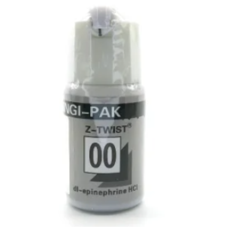 Gingi-Pak, Джинжі Пак, 00, ретракційна нитка, 274см, (зелена) / епінефрин